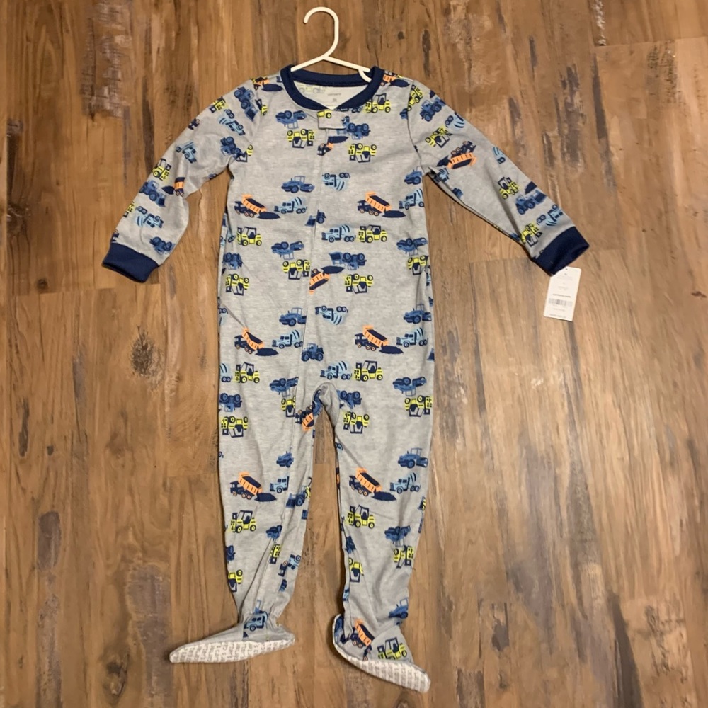Carter’s truck onesie pajamas